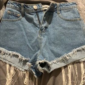 ROCKN REV jean shorts